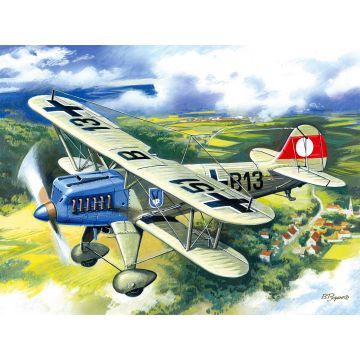 ICM 1:72 Heinkel He 51A-1 German Biplane Fighter Plastic Model Kit