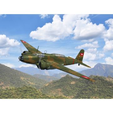 ICM 1:72 Ki-21-Ia RTAF Thailand's Heavy Bomber Plastic Model Kit