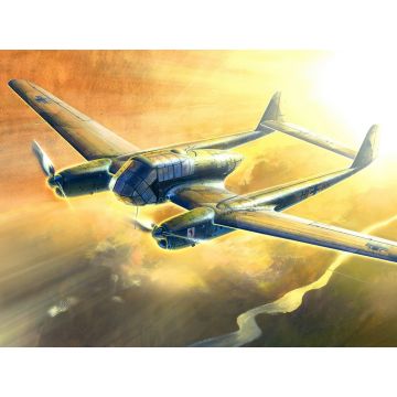 ICM 1:72 FW 189A-1 WWII German Reconnaissance Plane Plastic Model Kit
