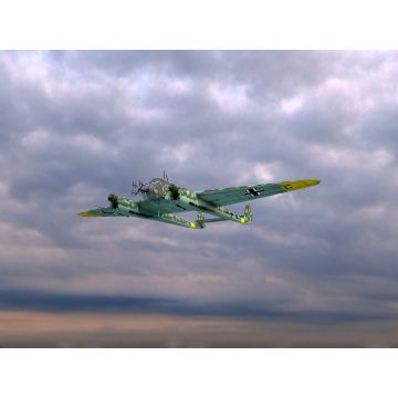 ICM 1:72 FW 189A-1 WWII German Night Fighter Plane Plastic Model Kit