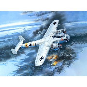 ICM 1:72 Do 17Z-2 WWII German Bomber Plastic Model Kit