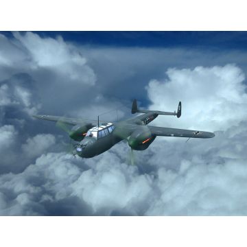 ICM 1:72 Do 215B-5 WWII German Night Fighter Plane Plastic Model Kit