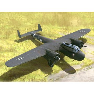 ICM 1:72 Do 17Z-7 WWII German Night Fighter Plane Plastic Model Kit