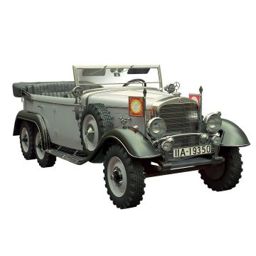 ICM 1:72 G4 (1935) WWII German Staff Car Snap Fit Plastic Model Kit