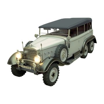 ICM 1:72 G4 (1935) Soft Top WWII German Staff Car Snap Fit Plastic Model Kit