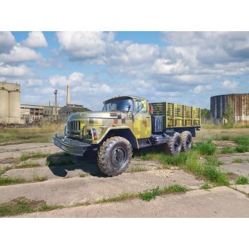 ICM 1:72 ZiL-131 Military Truck of the Armed Forces of Ukraine Plastic Model Kit