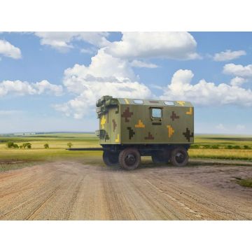 ICM 1:72 Military Trailer of the Armed Forces of Ukraine Plastic Model Kit