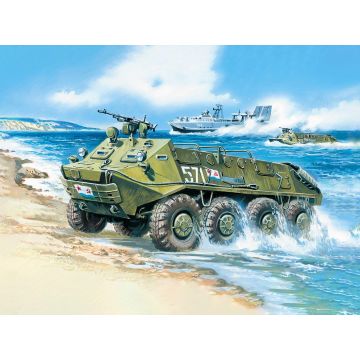 ICM 1:72 BTR-60P Armoured Personnel Carrier Plastic Model Kit