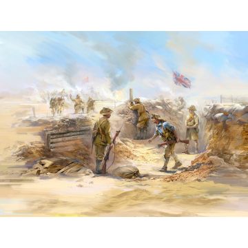 ICM 1:35 Gallipoli (1915) ANZAC & Turkish Infantry 8 Figures Plastic Model Kit