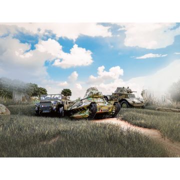 ICM 1:35 Battle of France Spring 1940 with French Combat Vehicles (Set of 3) Plastic Model Kit