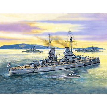 ICM 1:350 König' WWI German Battleship Plastic Model Kit