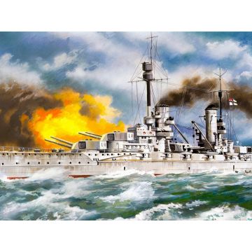 ICM 1:350 Kronprinz' WWI German Battleship Plastic Model Kit