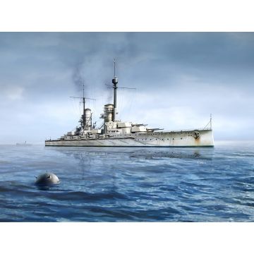ICM 1:700 Kronprinz' WWI German Battleship Plastic Model Kit