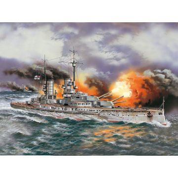 ICM 1:700 Markgraf' WWI German Battleship Plastic Model Kit