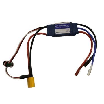 Volantex Brushless 30A 2-3S LiPo ESC w/XT60 Connector - ASW28 / Phoenix / Saber