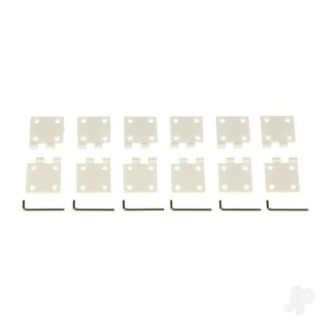 JP Large Metal Pin Hinge 16x34mm (6pcs) For RC Model Plane