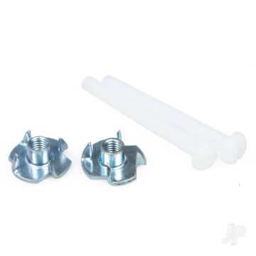 JP M4 Wingfix Wingbolt & T Nut (2pcs) For RC Model Plane
