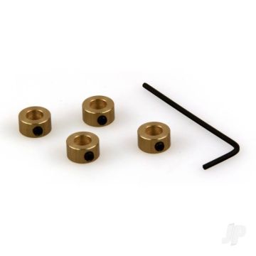 JP 6 SWG Wheel Collets (5mm) (4pcs) For RC Model Plane