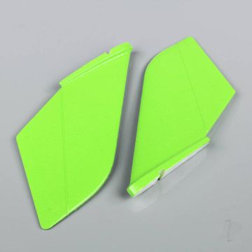 JP Vertical Fin Set Green (Painted with decal) (F-38) RC Plane Spare Parts