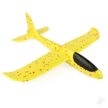 JP Free-Flight Chuckie Glider 500mm Wingspan (Yellow) Balsa Model Plane Kit