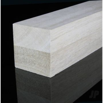 JP 3x3in 36in Bonded Block Balsa For Model Building
