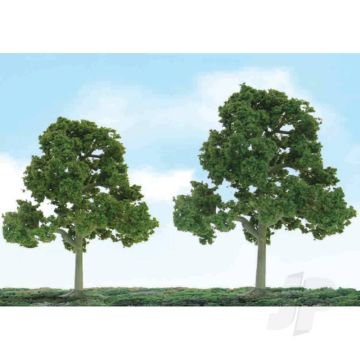JTT 92109 Scenic Deciduous, 5.5" to 6", O-Scale, (2 pack) Trees For Scenic Diorama Model Trains