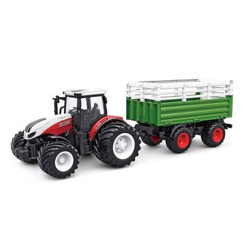 Korody RC 1:24 Tractor & Livestock Trailer w/ Working lights & ramp!
