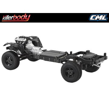 Killerbody 1:10 Mercury RC Crawler Truck Chassis Kit - Fits Jeep Rubicon Body