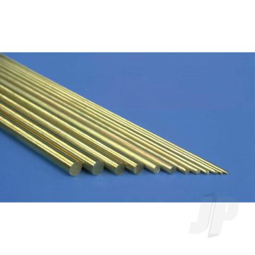 K&S 1165 Round Brass Rod 1/4" x 36" (1 pcs)