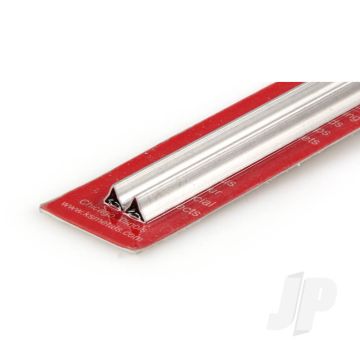 K&S 5098 Aluminium Triangle Tube  12" (2 pcs)