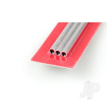 K&S 8102 Round Aluminium Tube 1/8" x 12" x .014" (3 pcs)