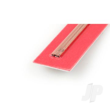 K&S 8117 Round Copper Tube 1/16" x 12" x .014" (3 pcs)