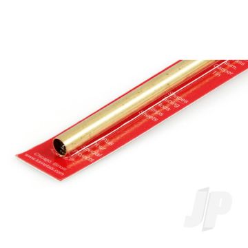 K&S 8134 Round Brass Tube 11/32" x 12" x .014" (1 pcs)