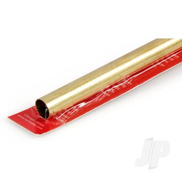 K&S 8141 Round Brass Tube 9/16" x 12" x .014" (1 pcs)