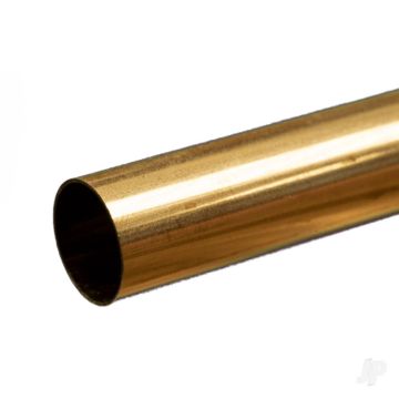 K&S 8143 Round Brass Tube 5/8" x 12" x .014" (1 pcs)