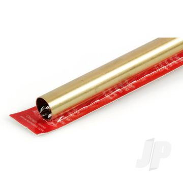 K&S 8144 Round Brass Tube 21/32" x 12" x .014" (1 pcs)