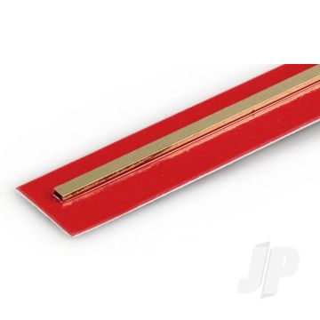 K&S 8262 Rectangular Brass Tube 3/32" x 3/16" x 12" x .014" (1 pcs)
