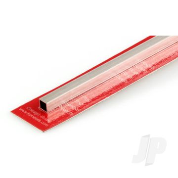 K&S 83015 Square Aluminium Tube 1/4" x 12" x .014" (1 pcs)