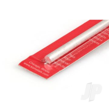 K&S 83045 Round Aluminium Rod 1/4" x 12" x  (1 pcs)