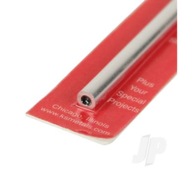 K&S 83061 Round Aluminium Tube 1/4" x 12" x .049" (1 pcs)