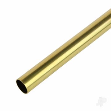 K&S 9123 Round Brass Tube 5/8" x 36" x .014" (1 pcs)