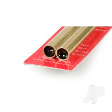 K&S 9826 Round Brass Tube 8mm x 300mm x .45mm (2 pcs)