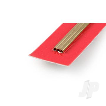 K&S 9833 Round Brass Tube 2.5mm x 300mm x .225mm (3 pcs)