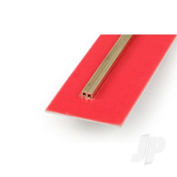 K&S 9850 Square Brass Tube 2mm x 300mm x .45mm (2 pcs)