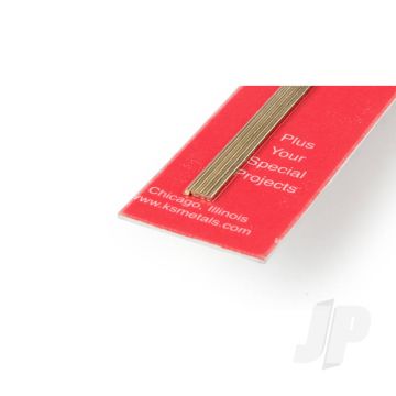 K&S 9861 Round Brass Rod 1mm x 300mm (5 pcs)