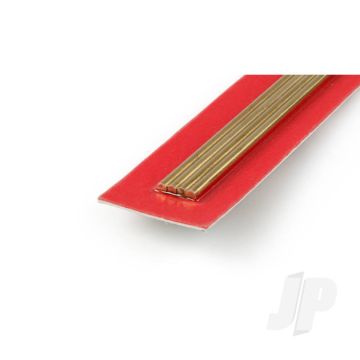 K&S 9864 Round Brass Rod 2.5mm x 300mm (4 pcs)