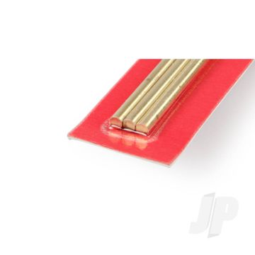 K&S 9866 Round Brass Rod 3.5mm x 300mm (3 pcs)