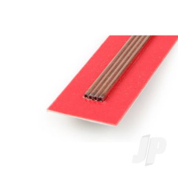 K&S 9870 Round Copper Tube 2mm x 300mm x .36mm (4 pcs)