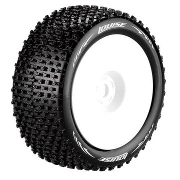 Louise RC T-Pirate 1/8 Soft 0 ET Wheels & Tyres (Pair)