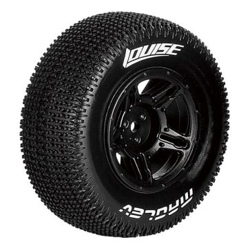 Louise RC SC-Maglev 1/10 Front Soft TRX Slash Front Wheels & Tyres (Pair)